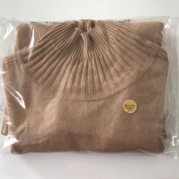 Isaac Mizrahi Live! 2-Ply Cashmere Turtleneck Sweater - Picture 6 of 7